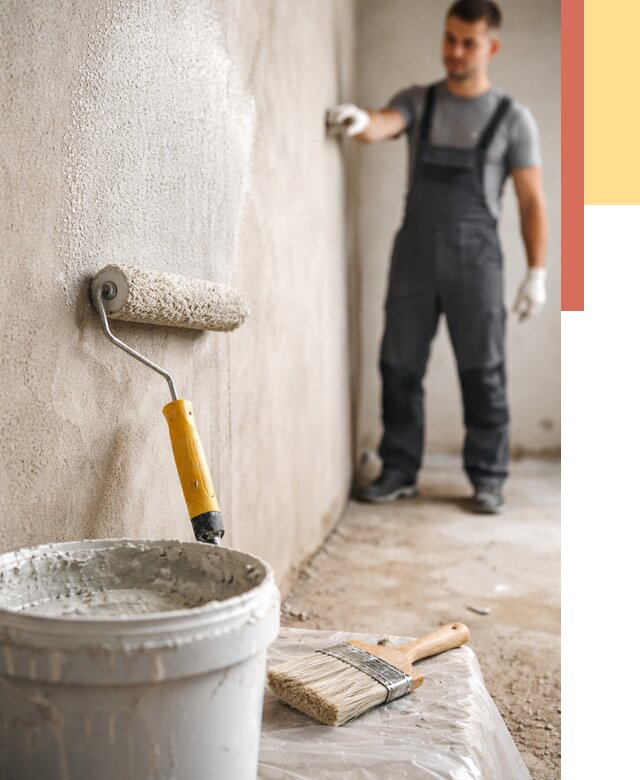 Нанесение бетоноконтакта на стены в Абакане от 4290 руб. быстро и недорого | ОТДЕЛОЧНИК-Бкн