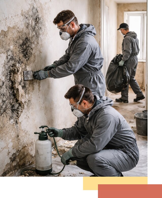 Удаление плесени со стен профессионально в Абакане