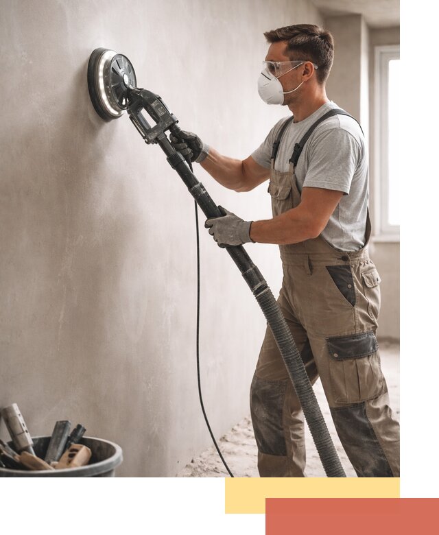 Профессиональная шлифовка стен в Абакане быстро и качественно