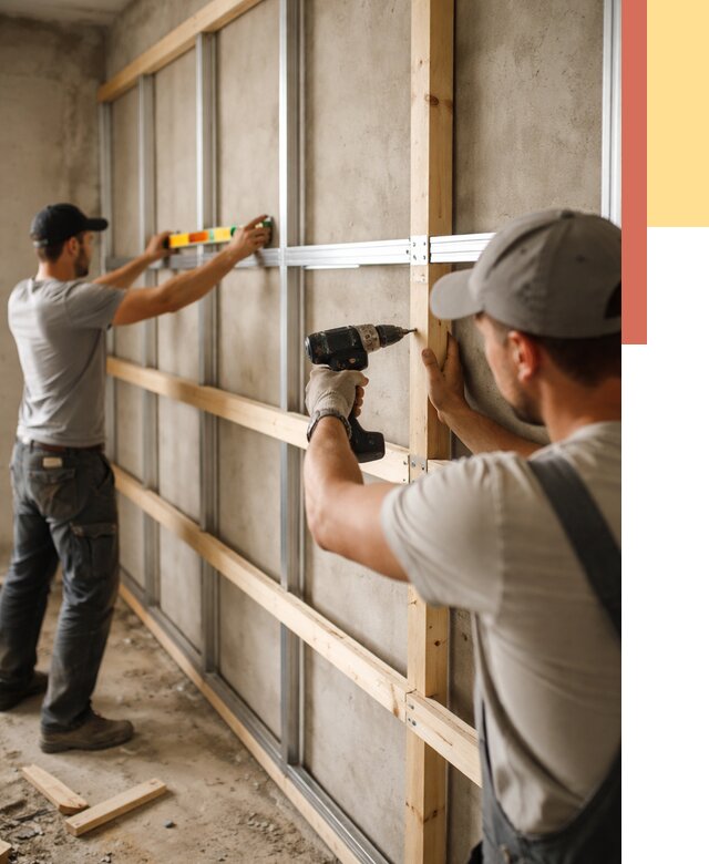 Устройство обрешетки под панели в Абакане от 2145 руб. — монтаж под ключ | ОТДЕЛОЧНИК-Бкн