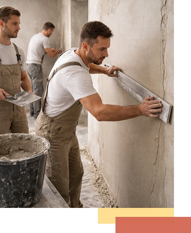 Штукатурка стен без маяков в Абакане быстро и качественно