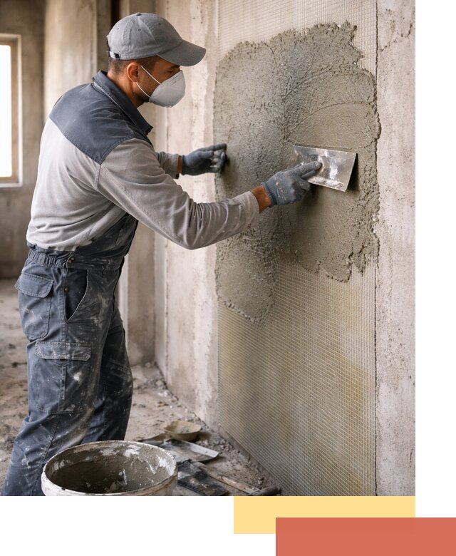 Штукатурка стен по сетке в Абакане под ключ качественно и быстро