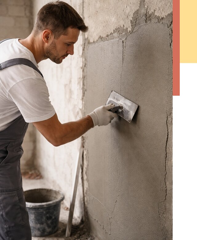 Штукатурка стен под плитку в Абакане от 4290 руб./м2 — выравнивание под плитку | ОТДЕЛОЧНИК-Бкн