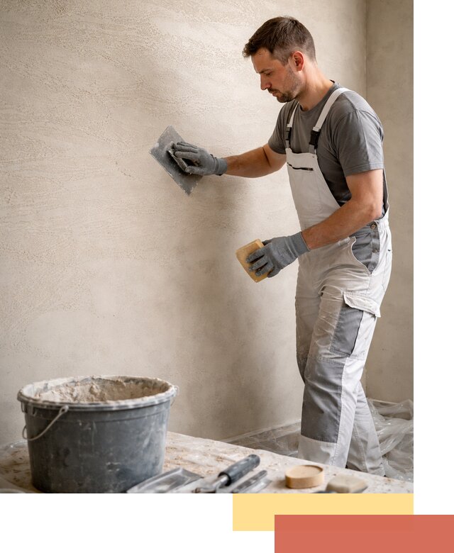 Декоративная штукатурка травертин в Абакане для стен и потолков