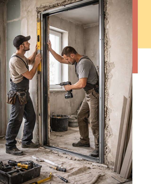 Закладка дверного проема в Абакане от 3575 руб. — быстро и недорого | ОТДЕЛОЧНИК-Бкн