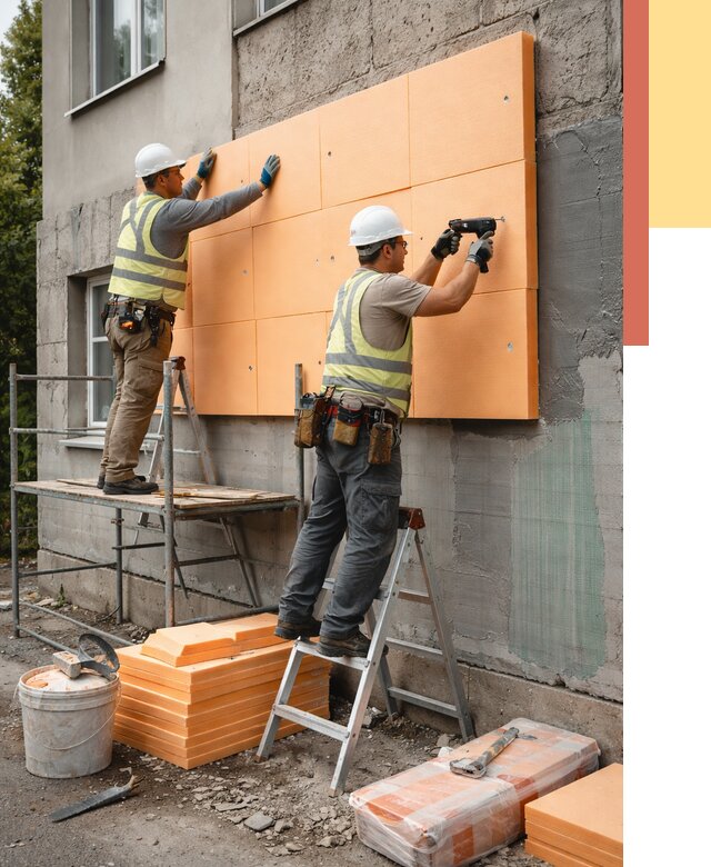 Утепление стен пеноплексом в Абакане от 1890 руб./м2 — быстро и недорого | ОТДЕЛОЧНИК-Бкн