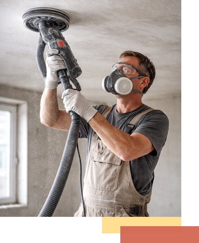 Шлифовка потолка в Абакане — качественная подготовка под отделку