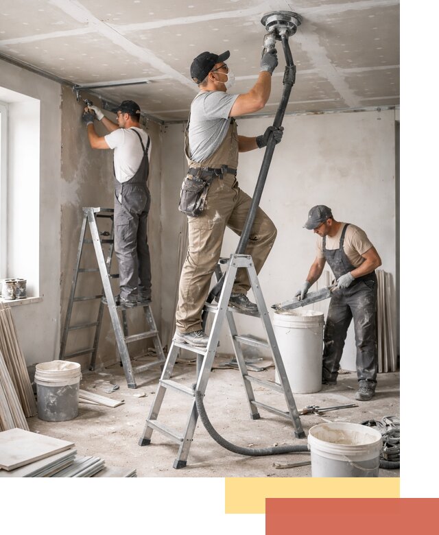 Ремонт потолка из гипсокартона в Абакане: быстрый и качественный монтаж