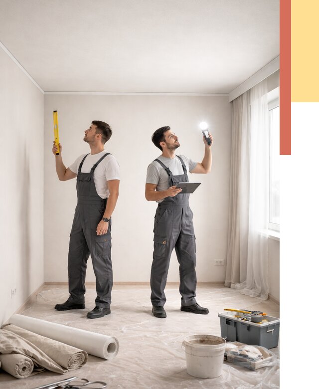 Отделка потолка в Абакане недорого от 766 руб/м2 | Услуги ОТДЕЛОЧНИК-Бкн